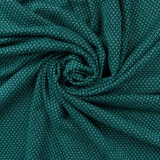 Green Vintage Diamond Jacquard