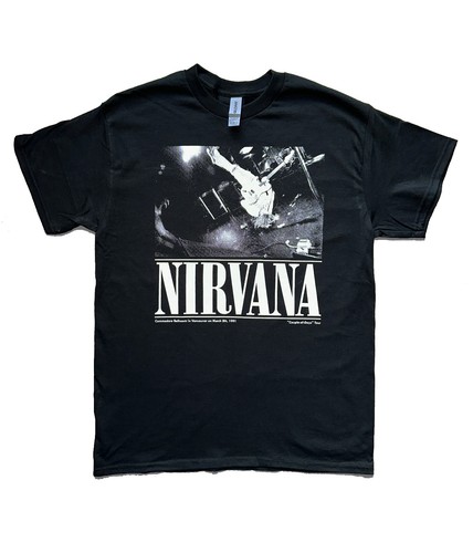 Nirvana live shirt grunge - t-shirt, (grunge
