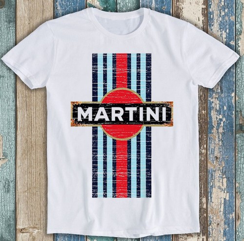 Retro martini racing shirt - martini,