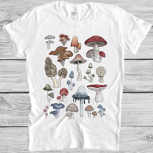 Wild mushroom shirt british - mushroom,